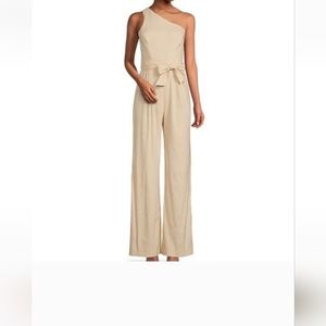 One shoulder jumpsuit